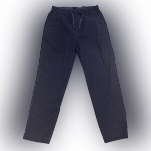 Todd Snyder Mens Velour Corduroy Sweatpants Drawstring Navy Blue Mens Medium